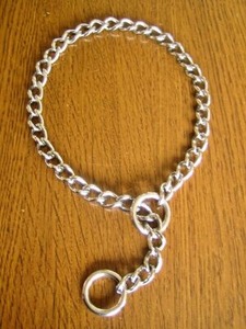 甲斐犬用のチョークチェーン