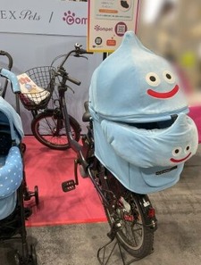 自転車の荷台に取り付けるペットキャリー